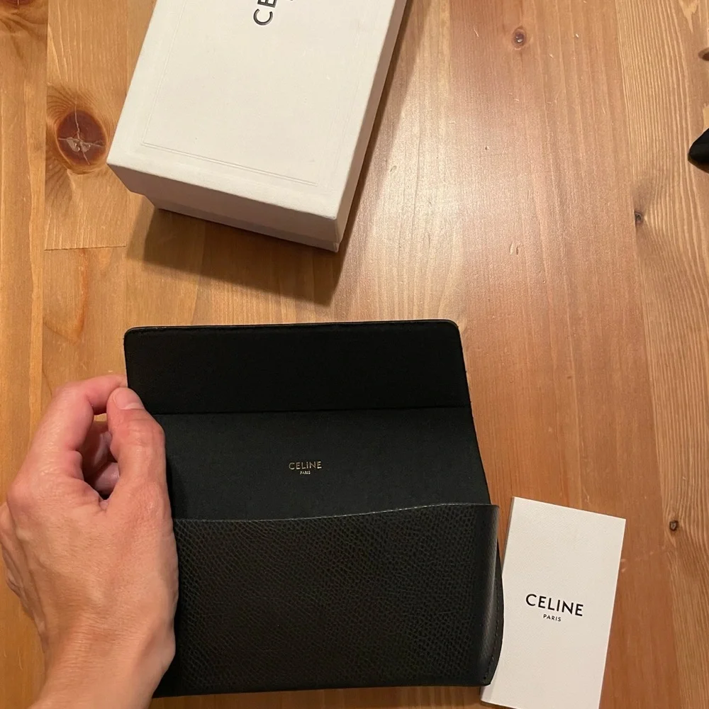 Celine Triomphe Oval Acetate Sunglasses - Picture 12 of 16